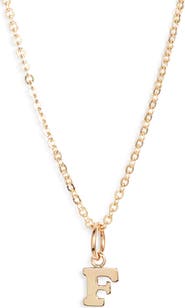 Nashelle Initial Pendant Necklace