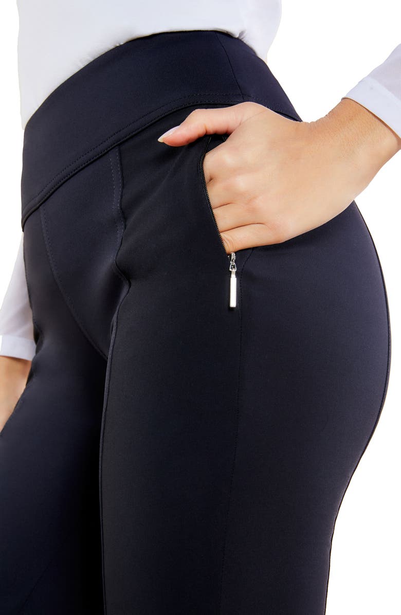 Anatomie Allie Zip Cuff Travel Pants, Alternate, color,