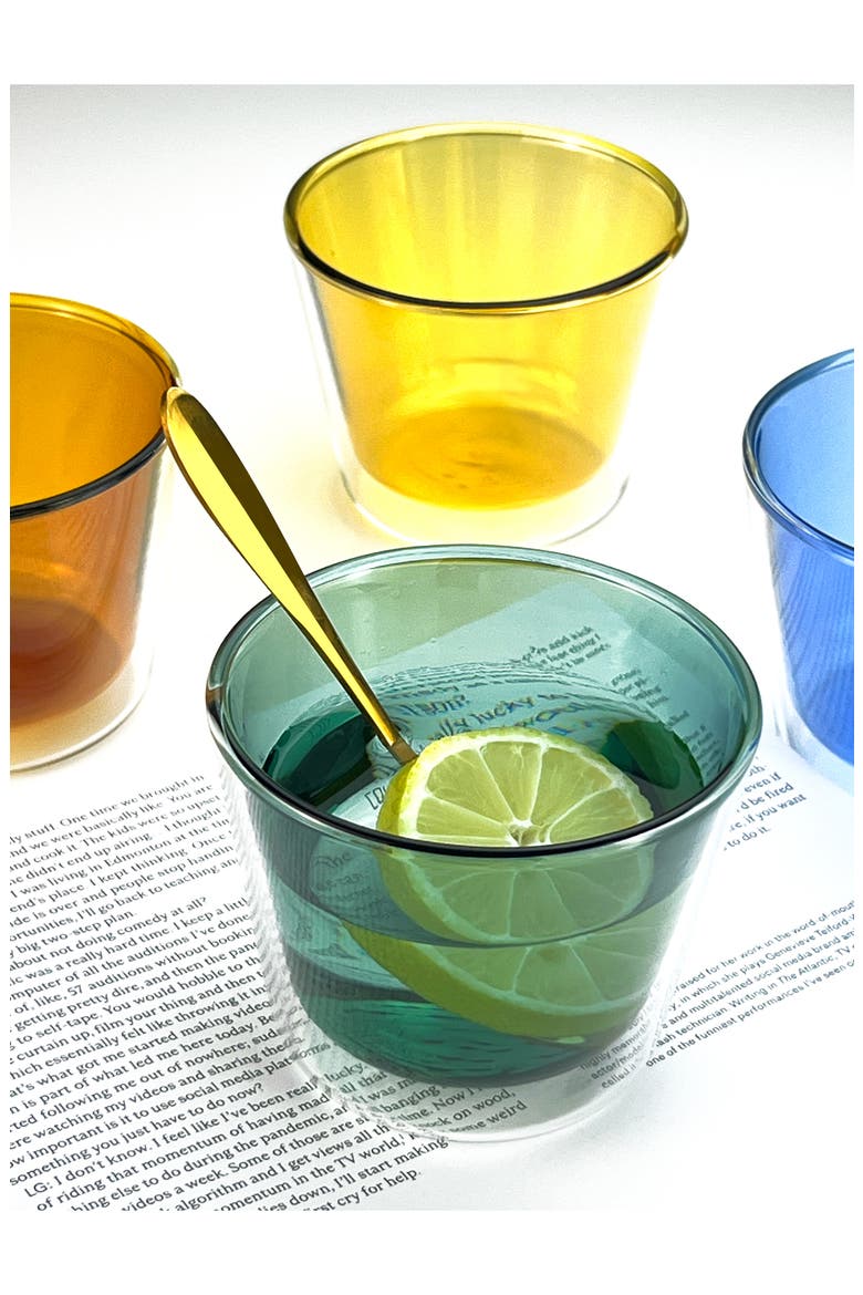 Rocks Set of 4 Glasses, Alternate, color, MULTI