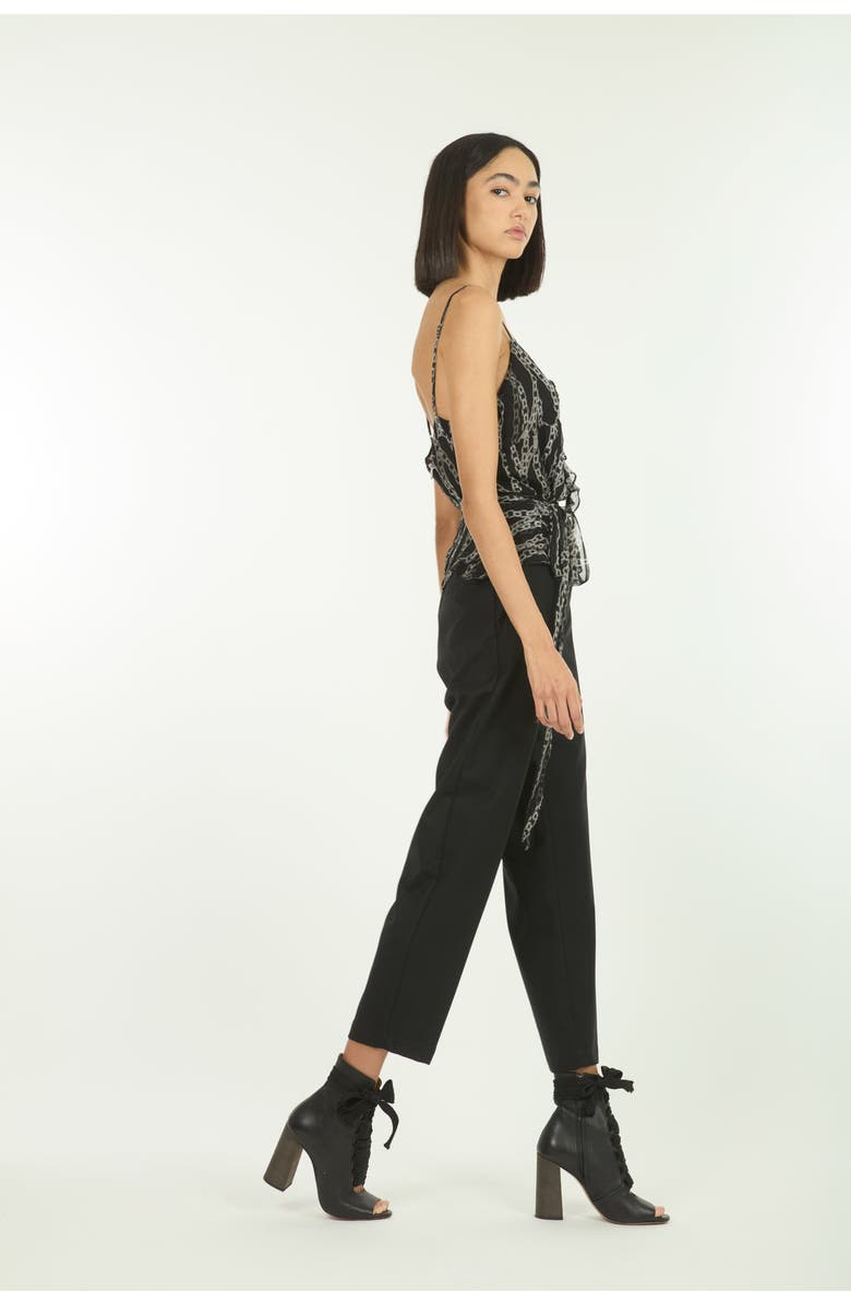 SECRET MISSION Nikita Pants, Alternate, color, Black