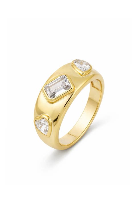 Mix Shape Band Ring