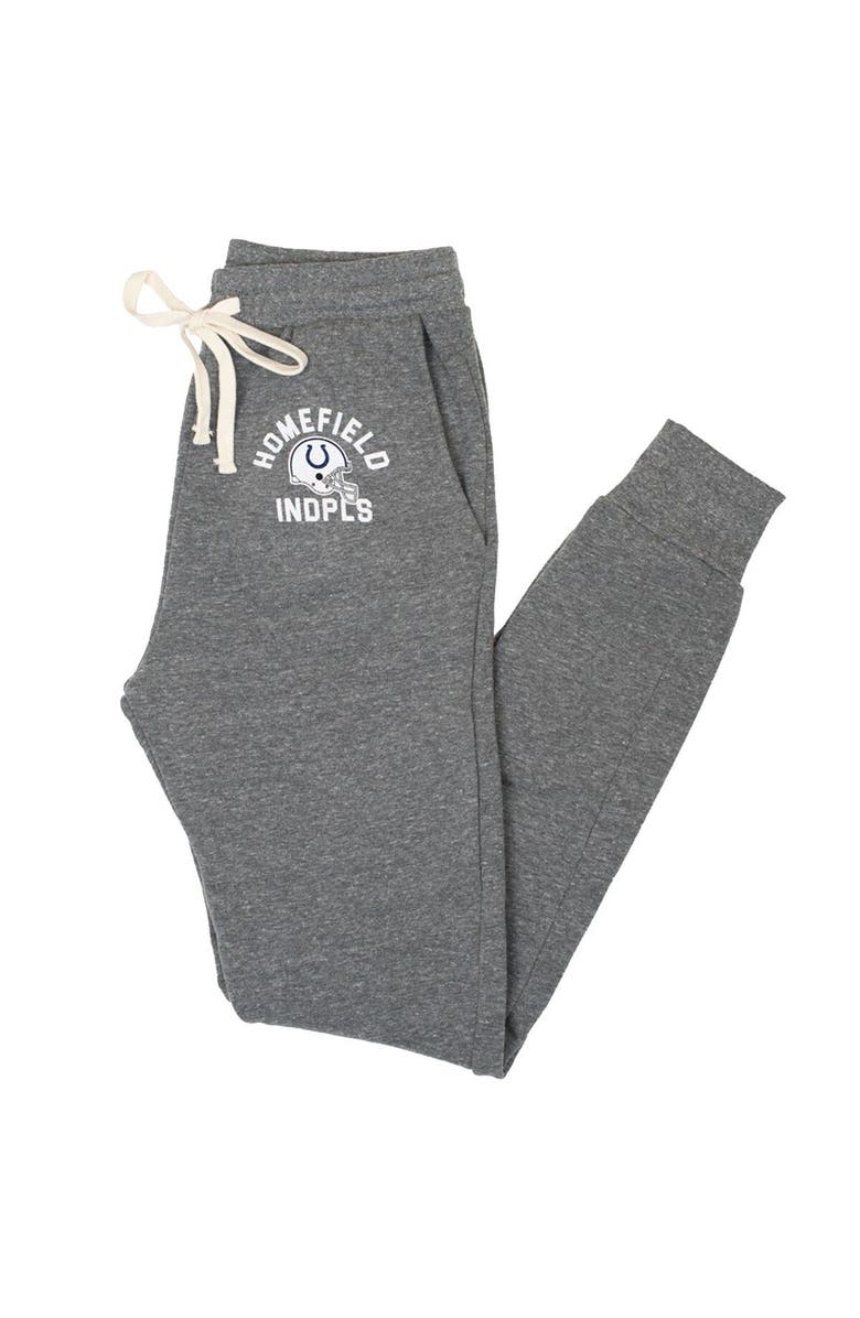 HOMEFIELD Men's Homefield Heather Gray Indianapolis Colts Tri-Blend Jogger Pants, Main, color, Heather Gray