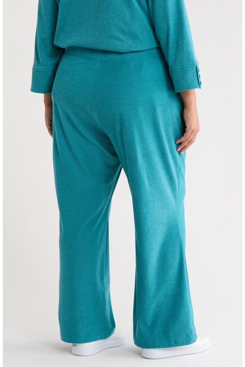 Heathered Pants, Alternate, color, TEAL HEATHER