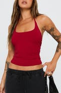 Princess Polly Ezekiel U-Neck Halter Top