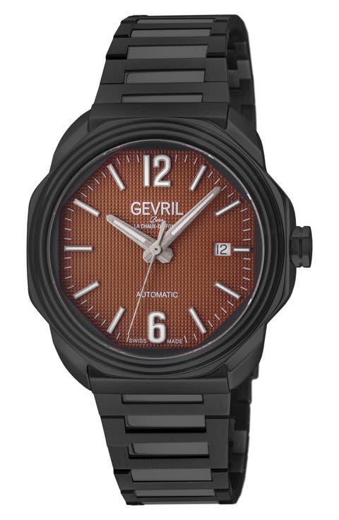 Roosevelt Automatic Bracelet Watch, 42mm