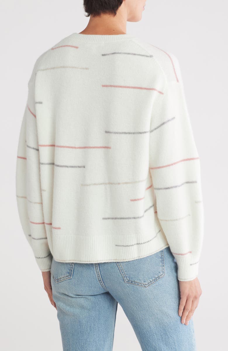 Splendid Broken Stripe Sweater, Alternate, color, 