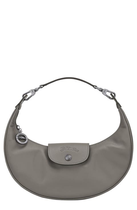 Le Pliage Xtra Round Leather Top Handle Bag