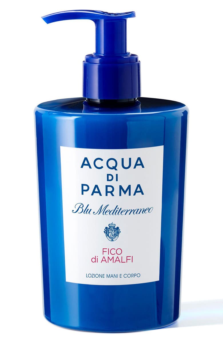 Acqua di Parma Blue Mediterraneo Fico di Amalfi Hand & Body Lotion, Main, color, 