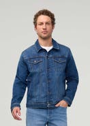 DUER Performance Denim All Season Trucker Jacket