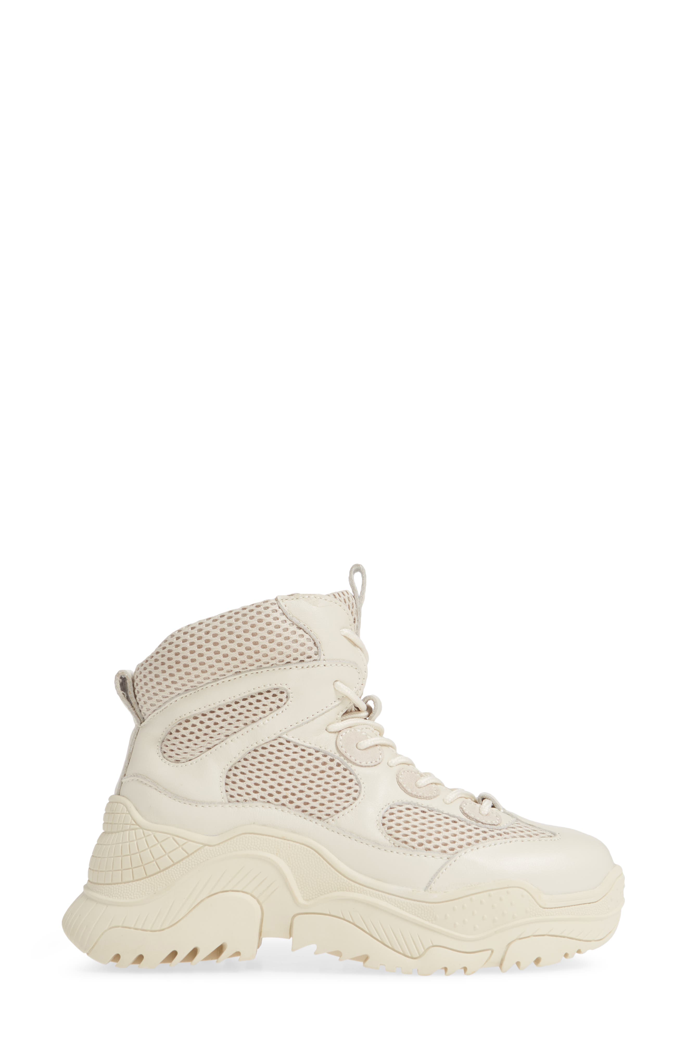 Pyro Wedge Sneaker Boot, Alternate, color, OFF WHITE COMBO