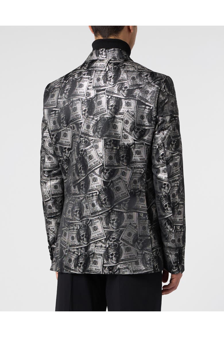 Blazer All-Over Plein Dollars Men, Alternate, color, black/silver