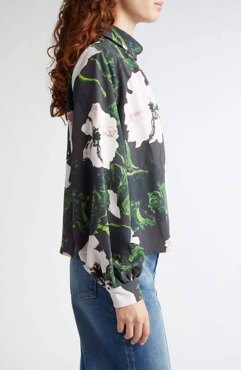 Stine Goya Floral Print Gathered Top, Alternate, color,