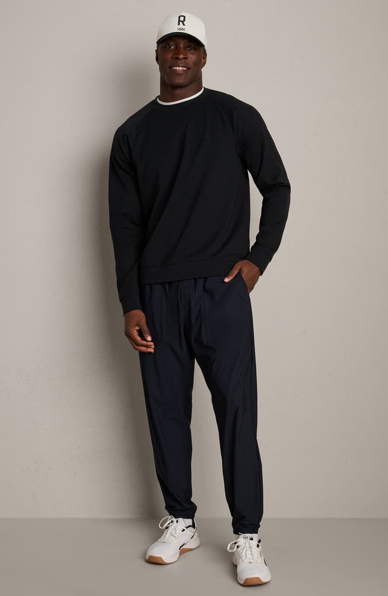 Rhone DreamState Sweatshirt, Alternate, color, Pure Black