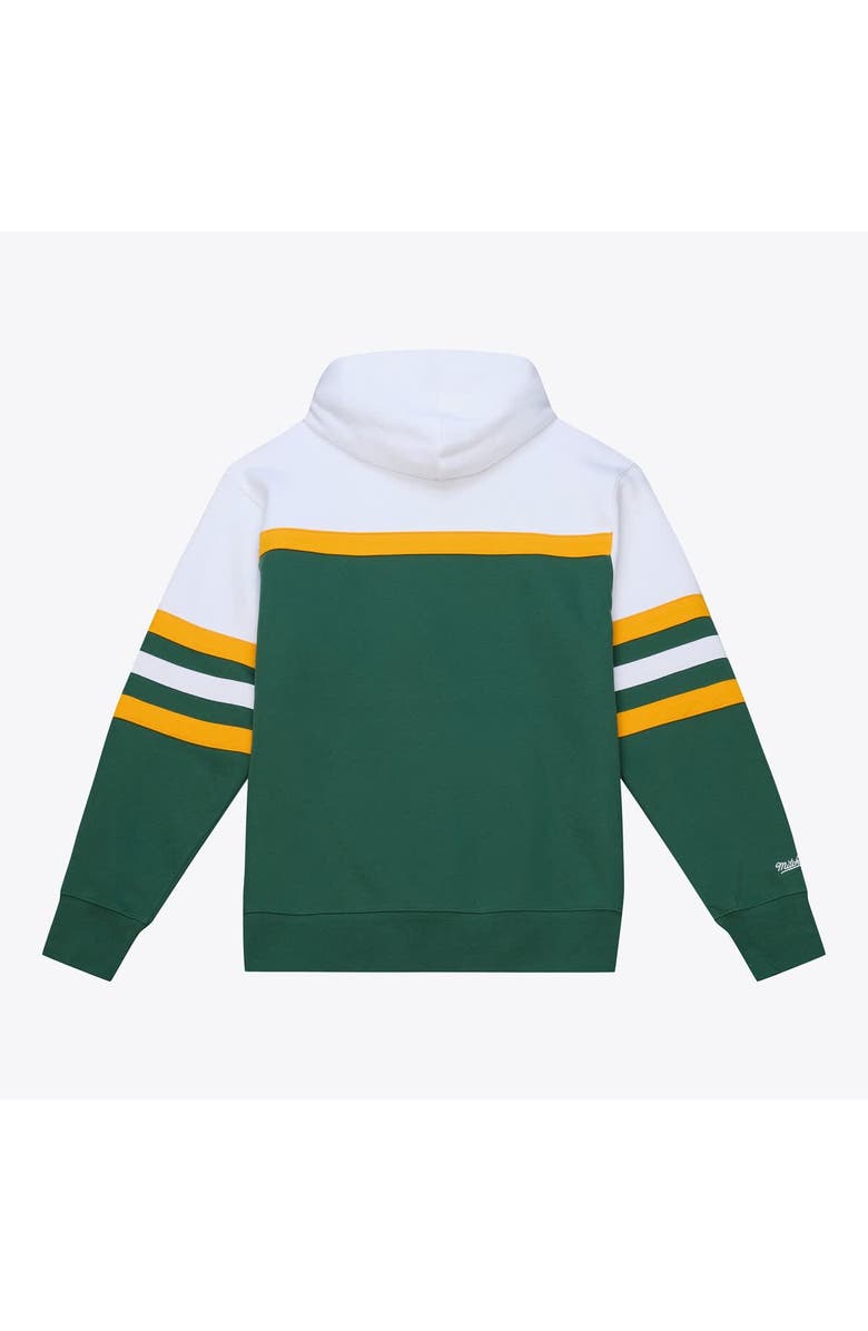 Mitchell & Ness Men's Green Mitchell & Ness  Green Bay Packers Head Coach Hoodie, Alternate, color, Green