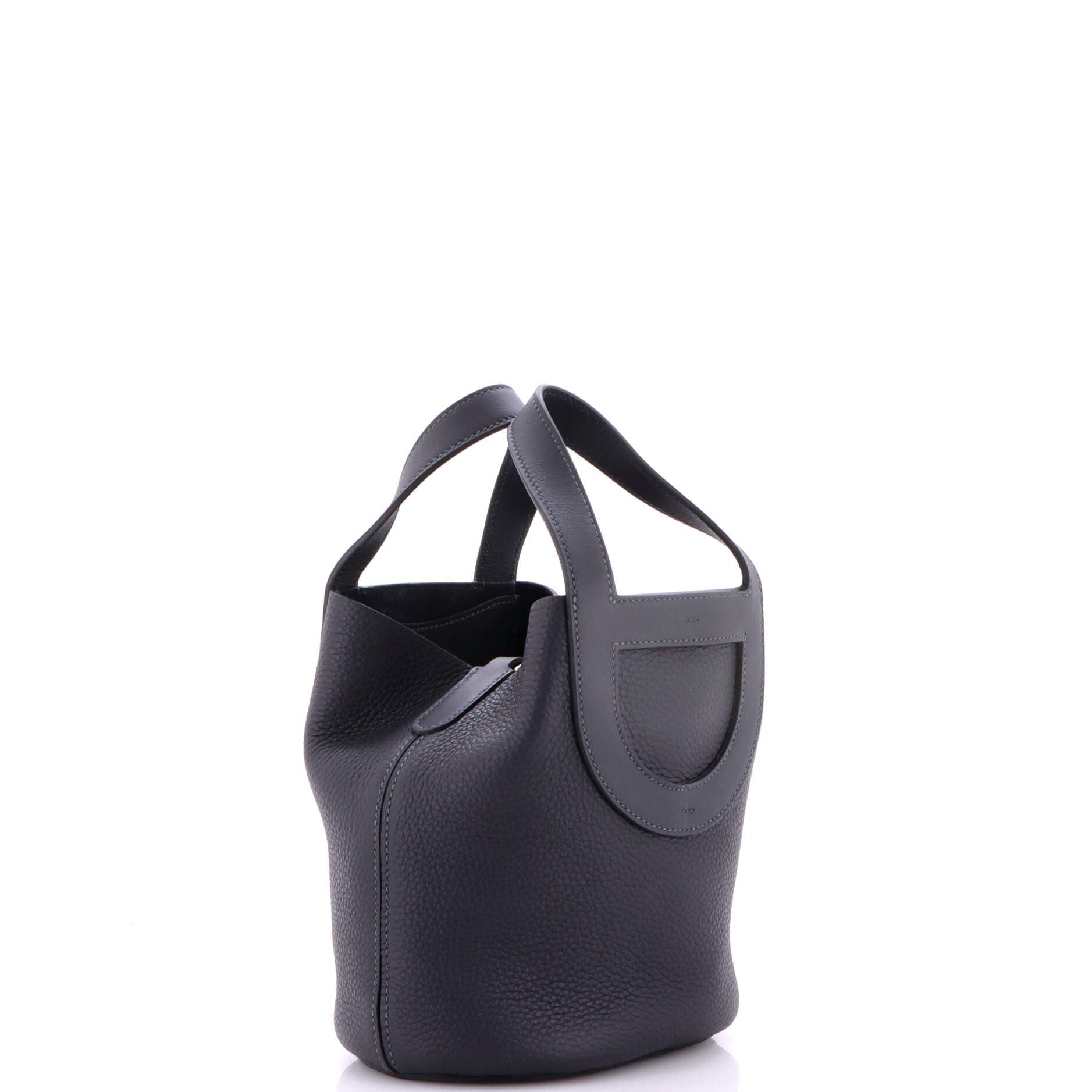 Pre-Owned Hermes In-The-Loop Bag Clemence with Swift 18, Alternate, color, Caban