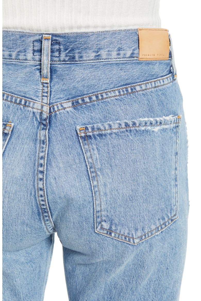 Liya High Waist Nonstretch Organic Cotton Boyfriend Jeans, Alternate, color, SOUNDTRACK