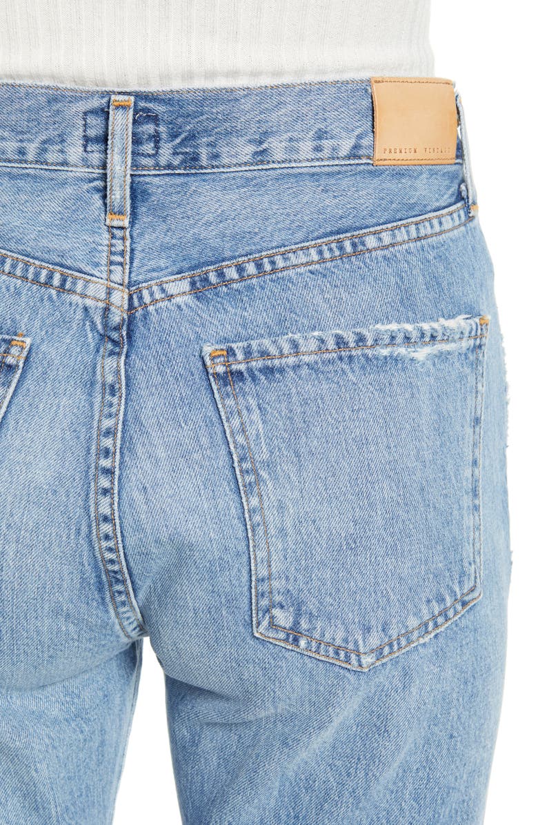 Citizens of Humanity Liya High Waist Nonstretch Organic Cotton Boyfriend Jeans, Alternate, color,