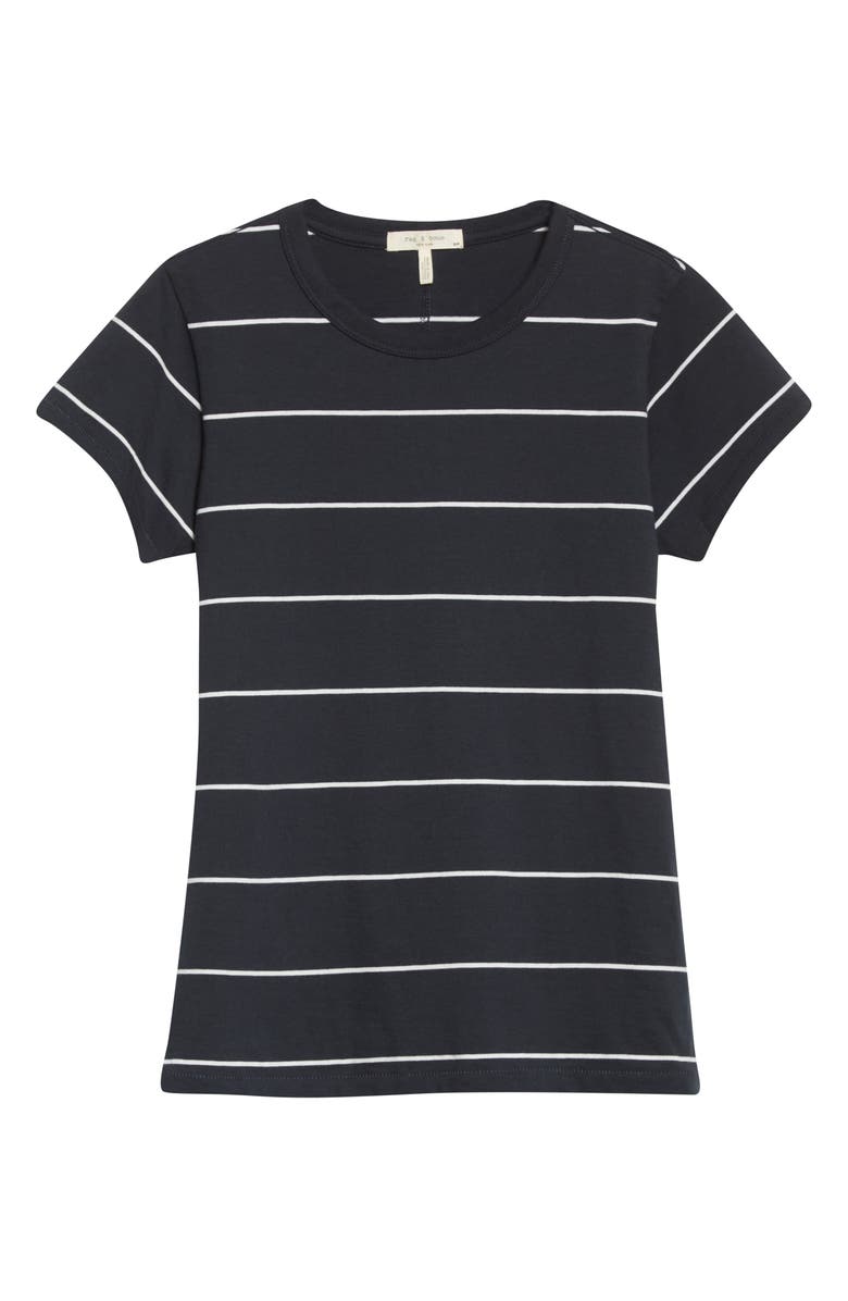 rag & bone The Stripe Organic Cotton T-Shirt, Alternate, color, 