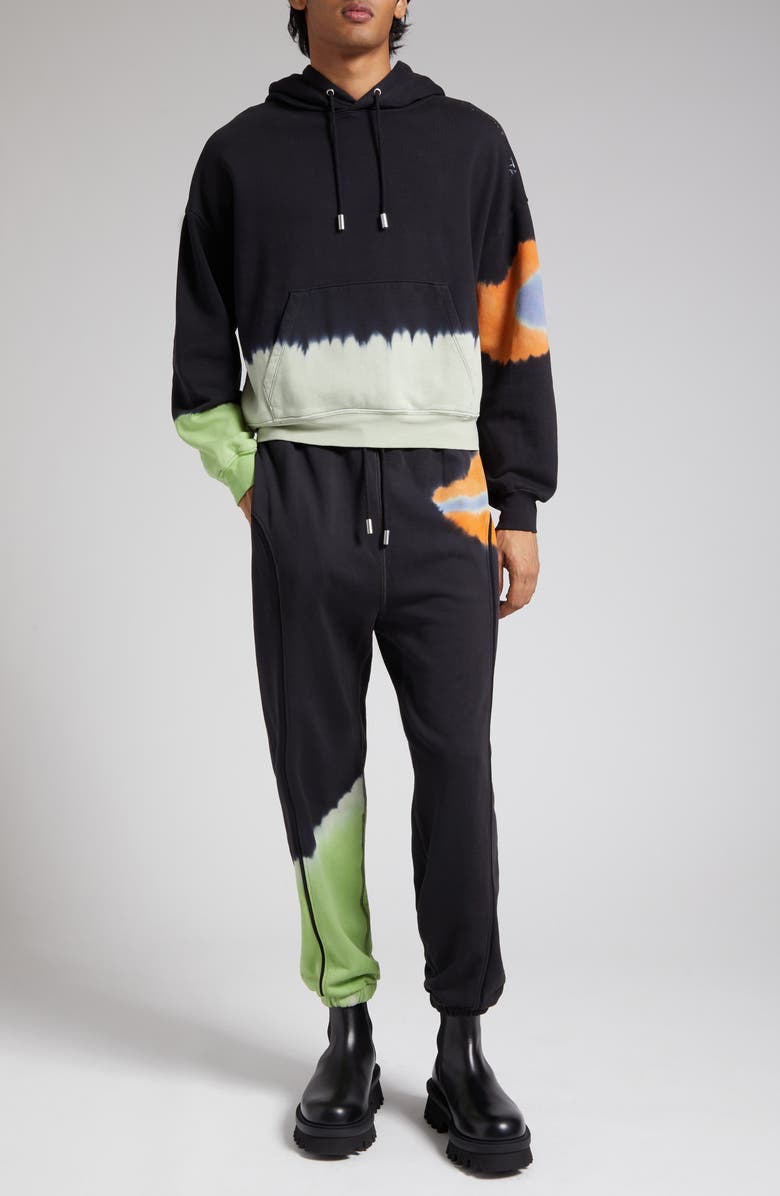 Eckhaus Latta Atmosphere Tie Dye Sweatpants, Alternate, color,