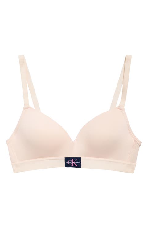 Kids' Monogram Patch Wireless Molded Bra (Big Kid)