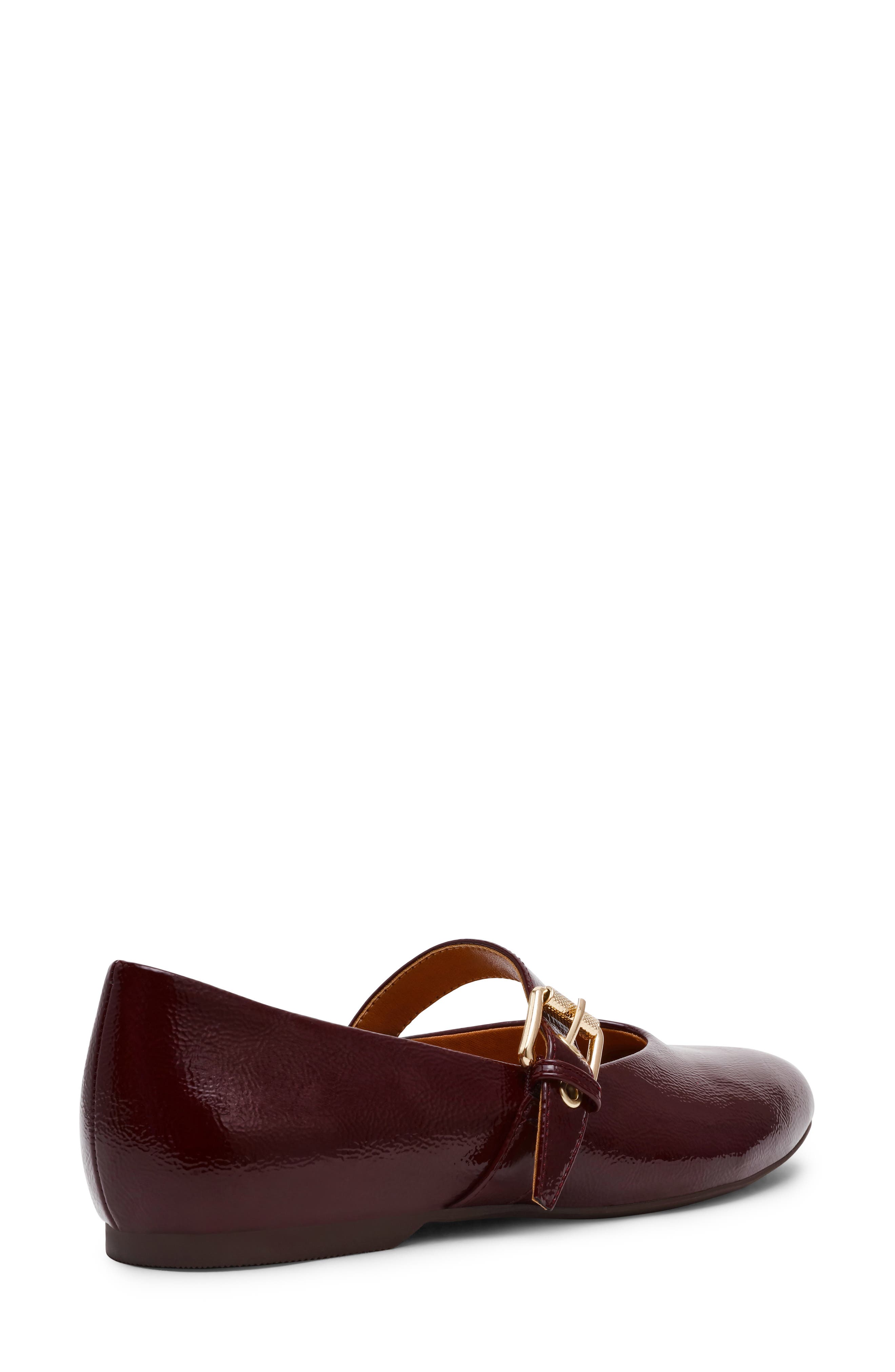 Mulaney Mary Jane Flat, Alternate, color, BURGUNDY PATENT
