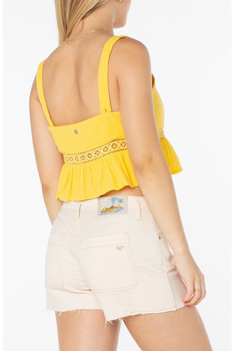 Island Time Cotton Crop Tank, Alternate, color, MIMOSA SOLID