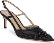 BADGLEY MISCHKA Reem Pointed Toe Slingback Pump