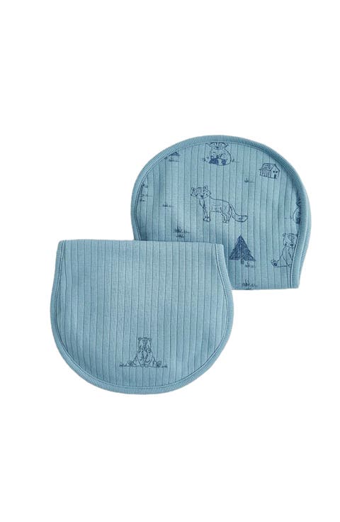 Premium Cotton Ozy Curve Burps 2-Pack For Infant
