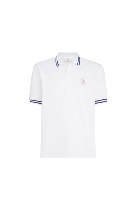 Jersey polo shirt