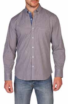 TailorByrd Classic Fit Stretch Cotton Button-Down Shirt