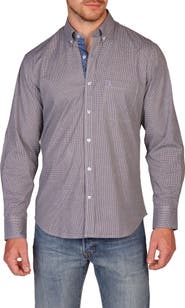 TailorByrd Classic Fit Stretch Cotton Button-Down Shirt