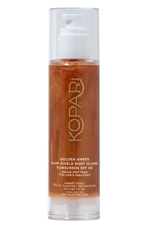 Kopari Golden Amber Sun Shield Body Glow Sunscreen SPF 30  product