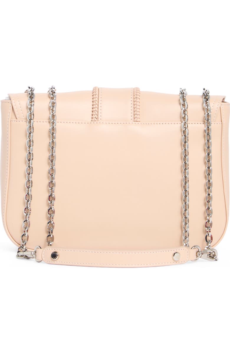 Longchamp Small Leather Crossbody Bag, Alternate, color, Powder