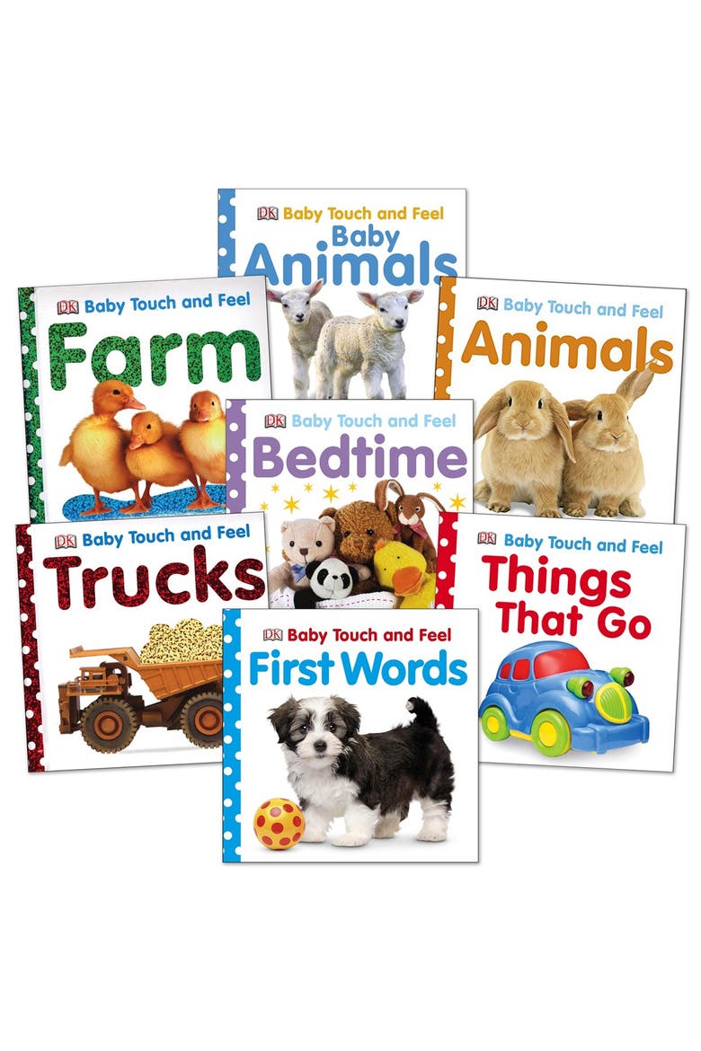 Baby Touch & Feel Board Books - Set of 7, Main, color, Multicolored
