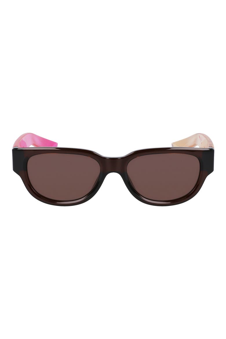 Variant II 54mm Oval Sunglasses, Main, color, EARTH / MAUVE