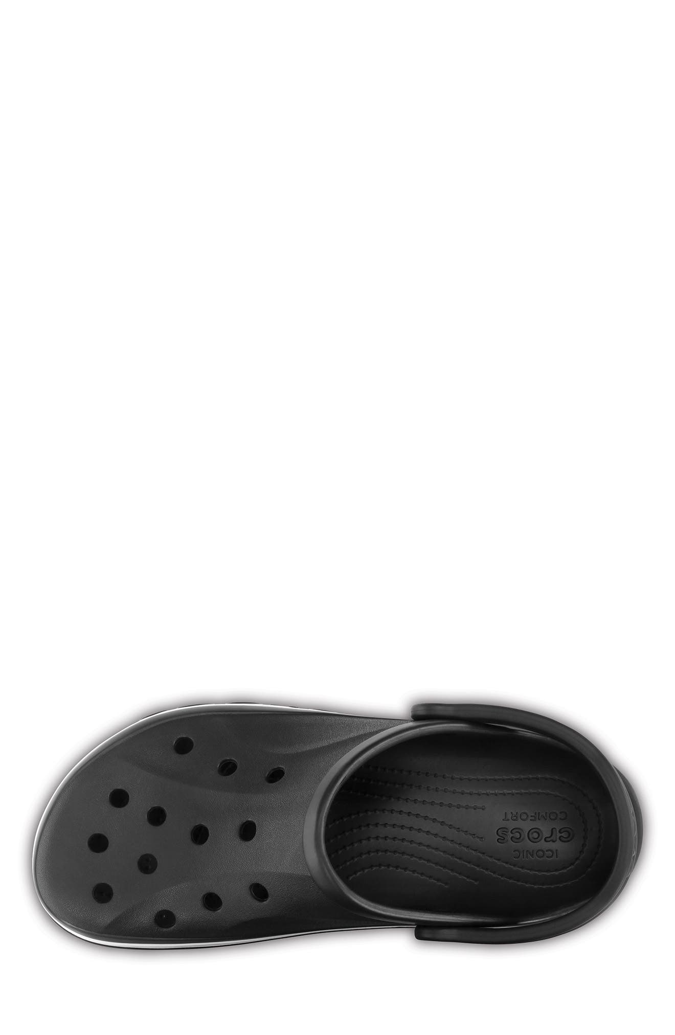 CROCS Bayaband Clog, Alternate, color, Black/ White