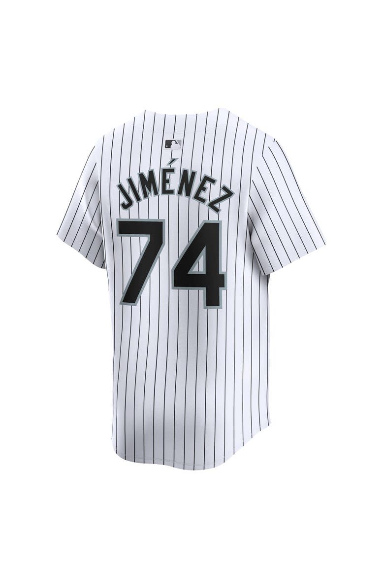 Men's Nike Eloy Jimenez White Chicago White Sox Home Limited Player Jersey, Alternate, color, White