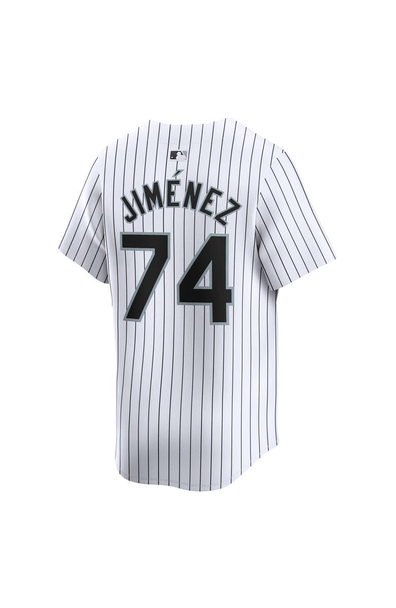 Nike Men's Nike Eloy Jimenez White Chicago White Sox Home Limited Player Jersey, Alternate, color, 