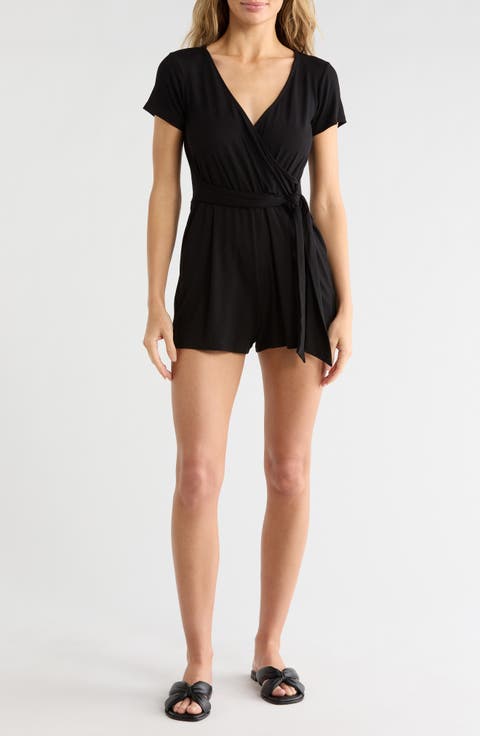 Faux Wrap Romper