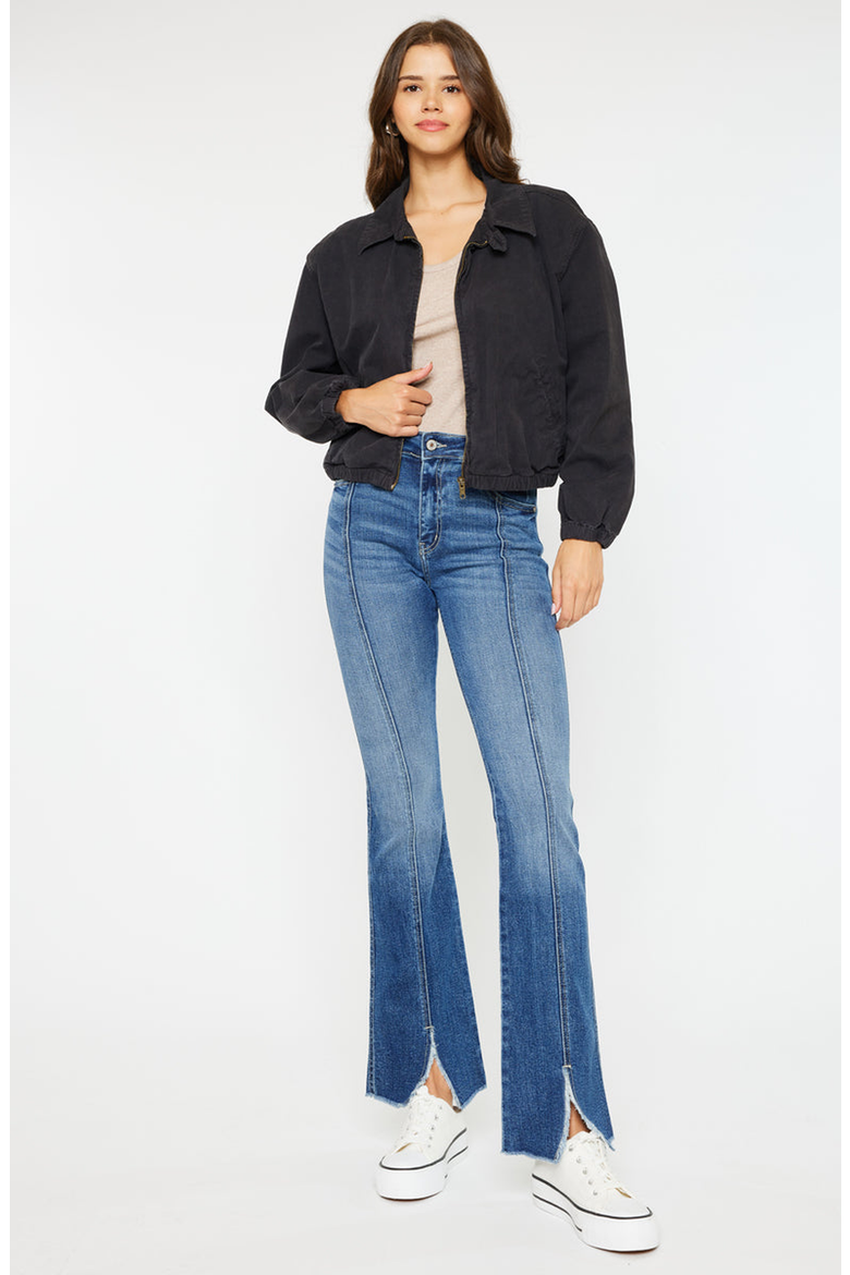 Citrine High Rise Bootcut Jeans, Alternate, color, Medium Wash