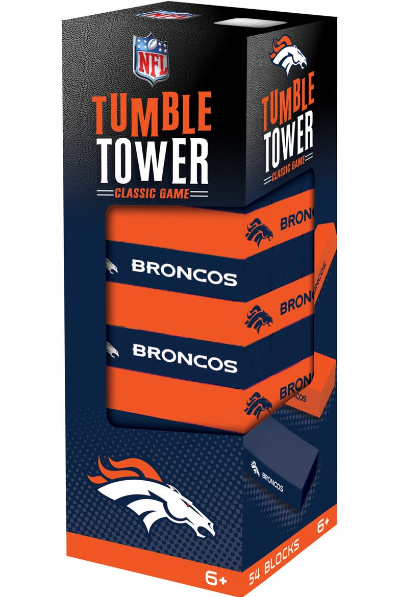 Denver Broncos Tumble Tower, Main, color, Multicolor