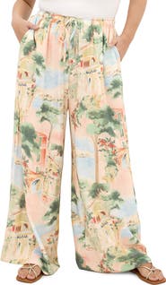 City Chic Halle Print Pants