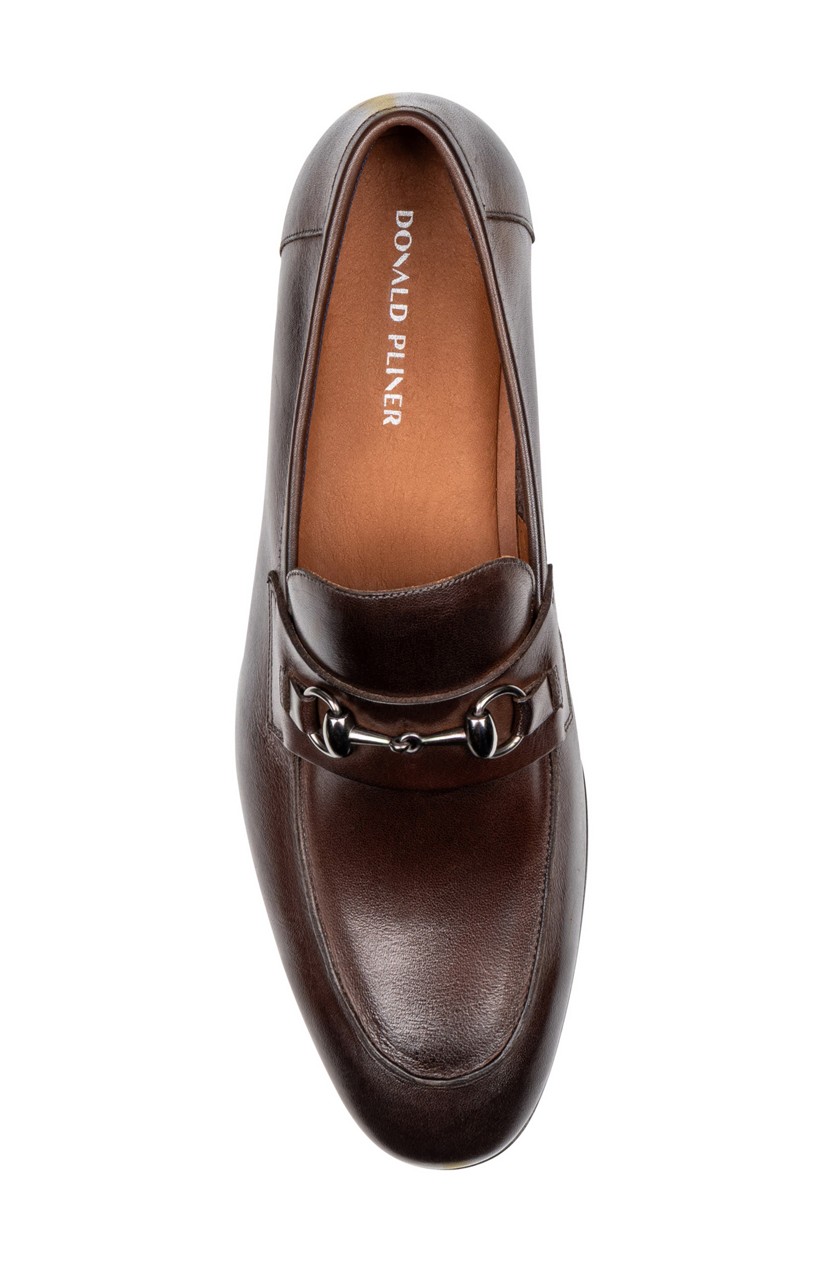 Donald Pliner Ted Bit Loafer, Alternate, color, Dark Brown
