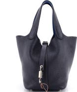 Pre-Owned Hermes Eclat Picotin Lock Bag Clemence PM