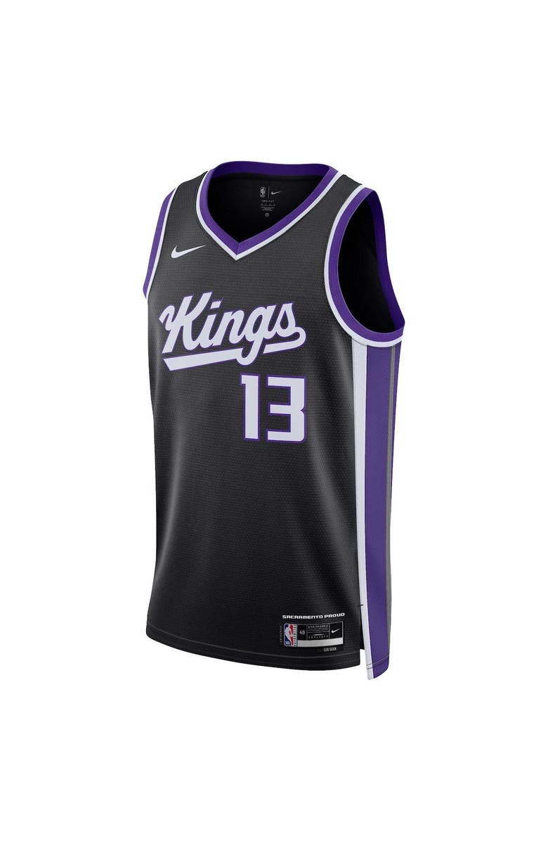 Nike Unisex Nike Keegan Murray Black Sacramento Kings Swingman Jersey - Icon Edition, Alternate, color, Black