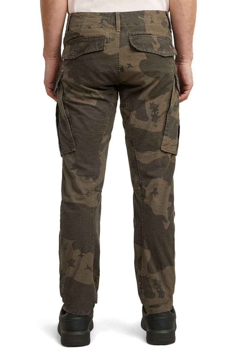 Rovic 3D Regular Fit Tapered Cargo Pants, Alternate, color, WREN GD BORDER CAMO