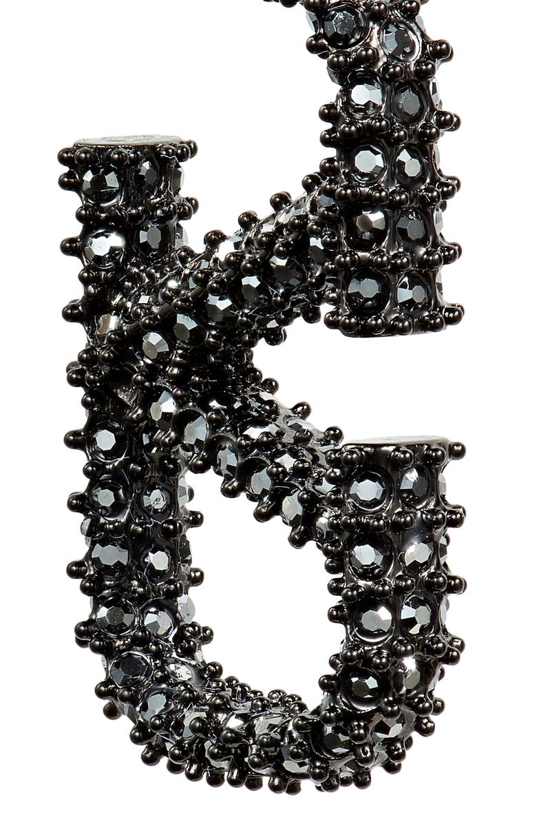 Valentino Garavani VLOGO Signature Crystal Earrings, Alternate, color,