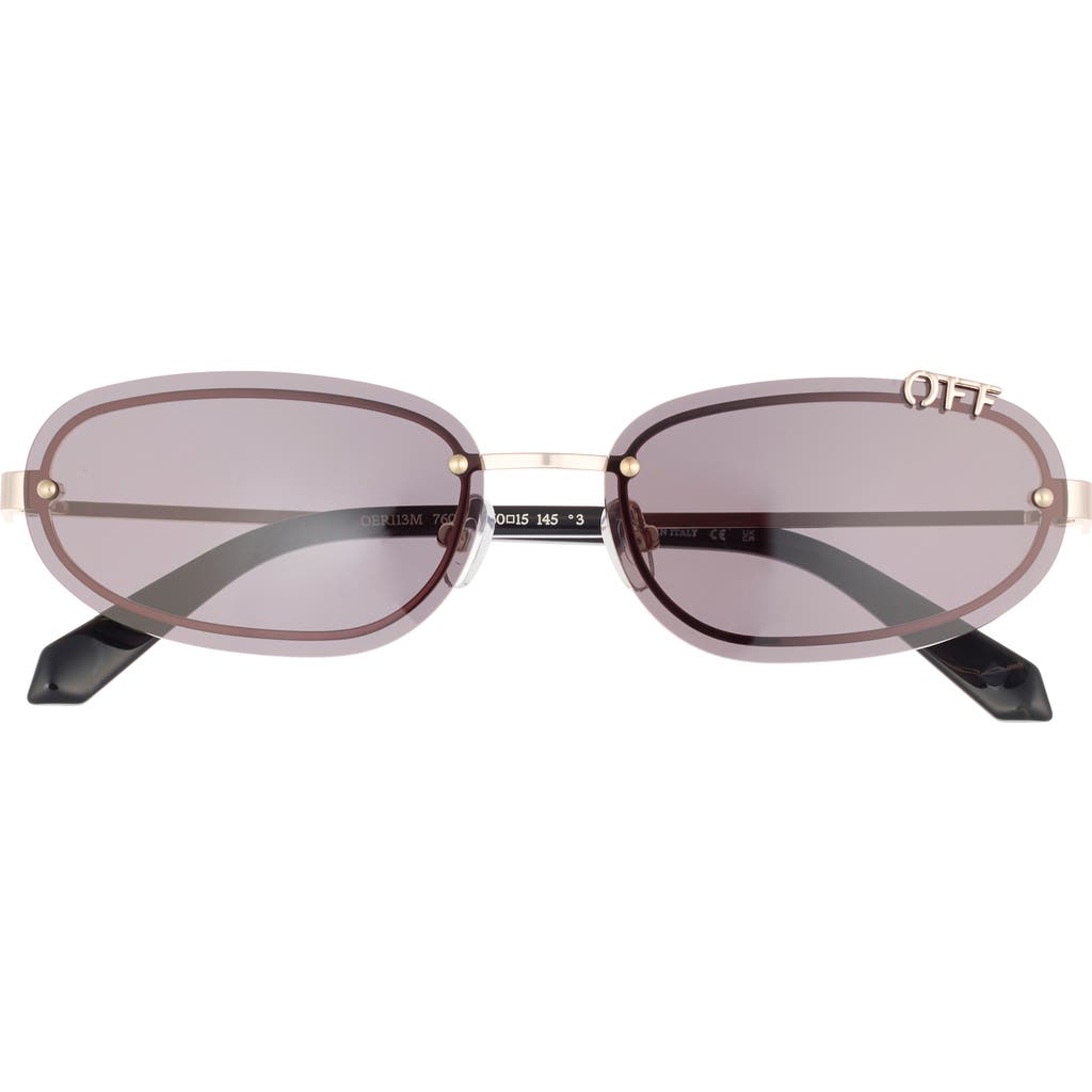 Off-white Miami 60mm Oval Sunglasses