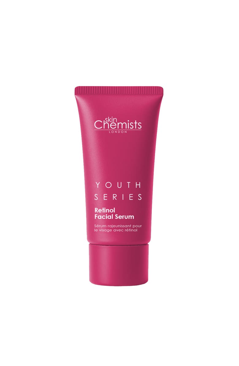 SKINCHEMISTS Retinol Bakuchiol Facial Serum 30ml for Fine Lines & Wrinkles, Loss of Firmness, Main, color, White