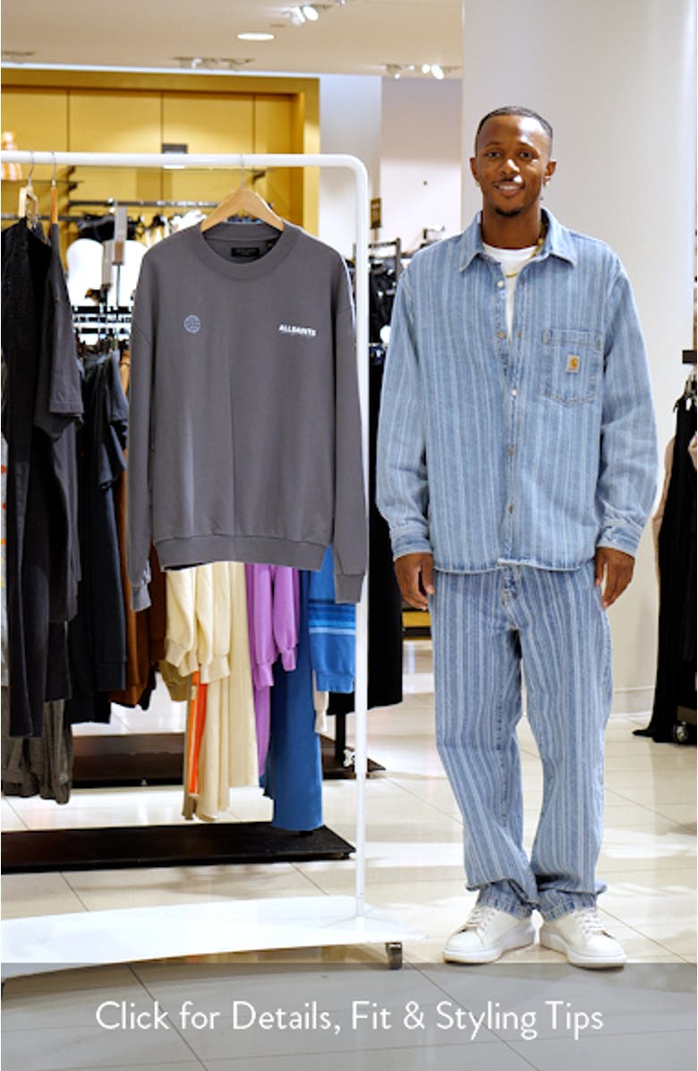 Emblem Graphic Sweatshirt, sales video thumbnail